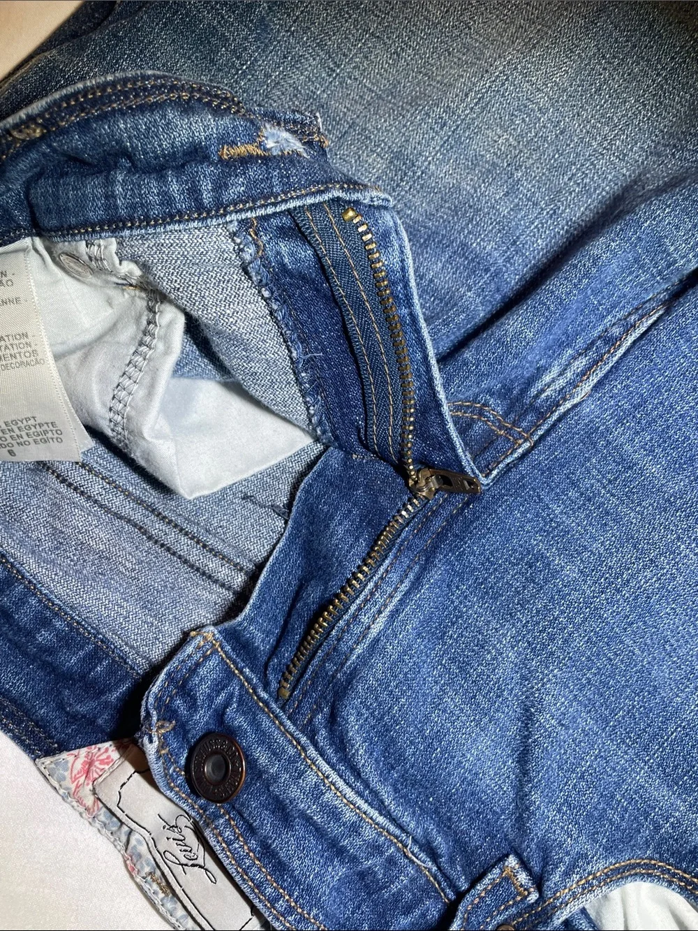 Levis levi denim